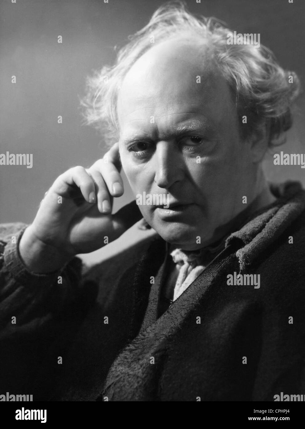 German actor Werner Krauss, starring in 'Paracelsus,' a movie directed by Wilhelm Pabst (Germany, 1943). Stock Photo