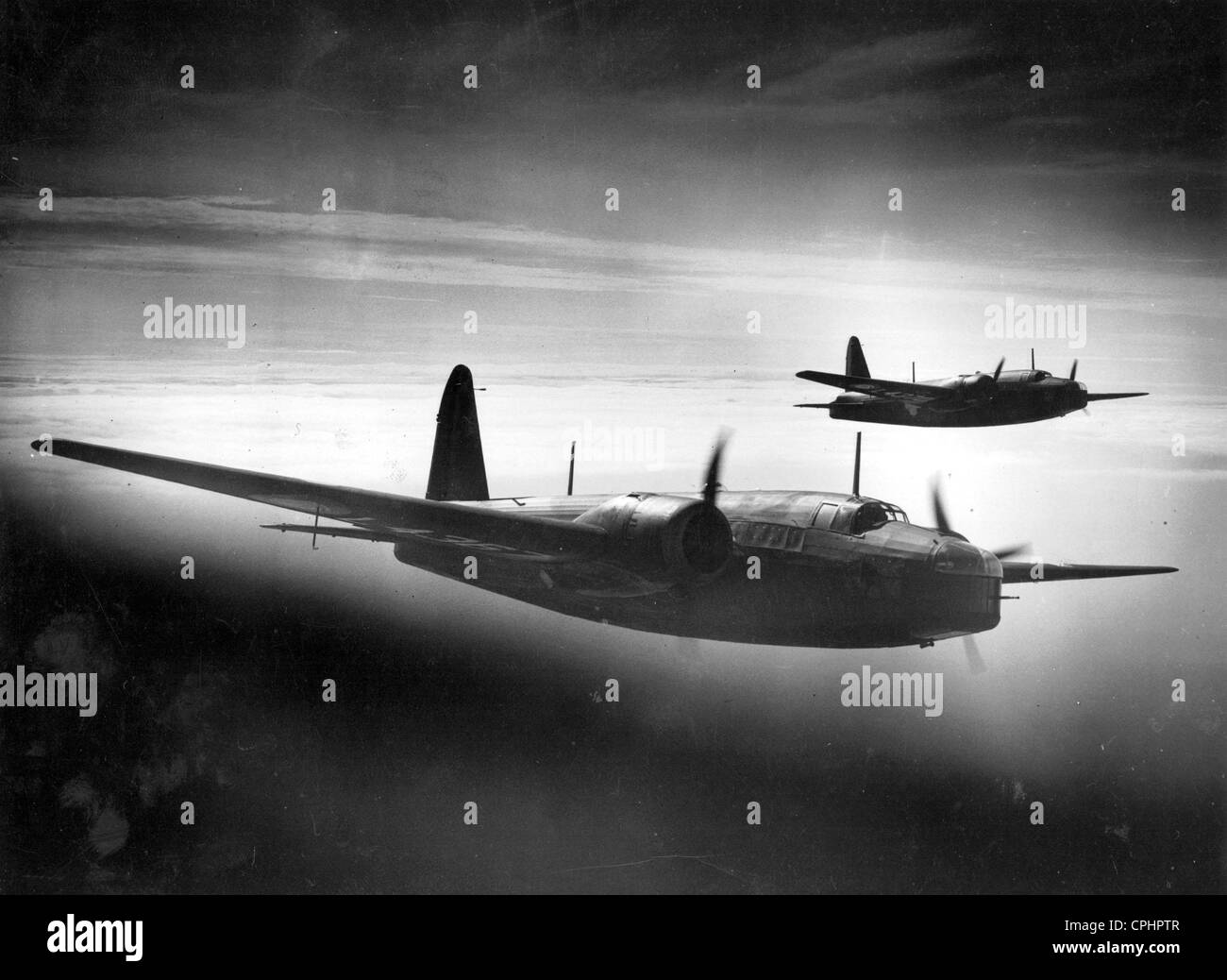 British Wellington Bombers, 1940 Stock Photo