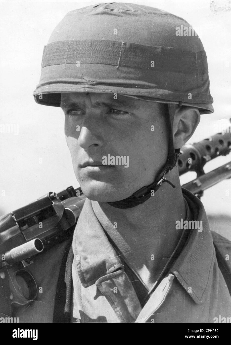 German Paratrooper, 1940 Stock Photo