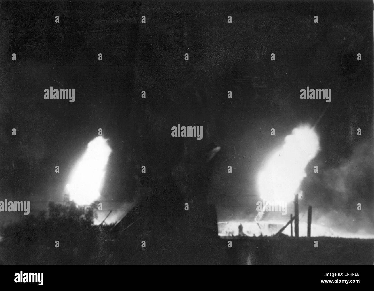 Heavy anti aircraft battery Black and White Stock Photos & Images - Alamy