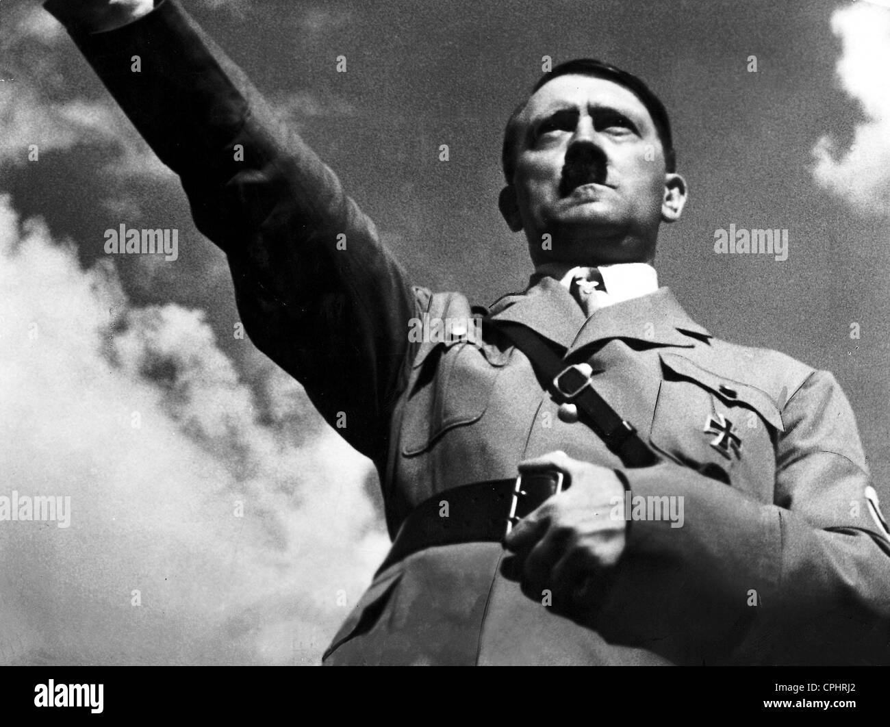 Adolf Hitler in the Movie 'Triumph of the Will,' 1934 Stock Photo