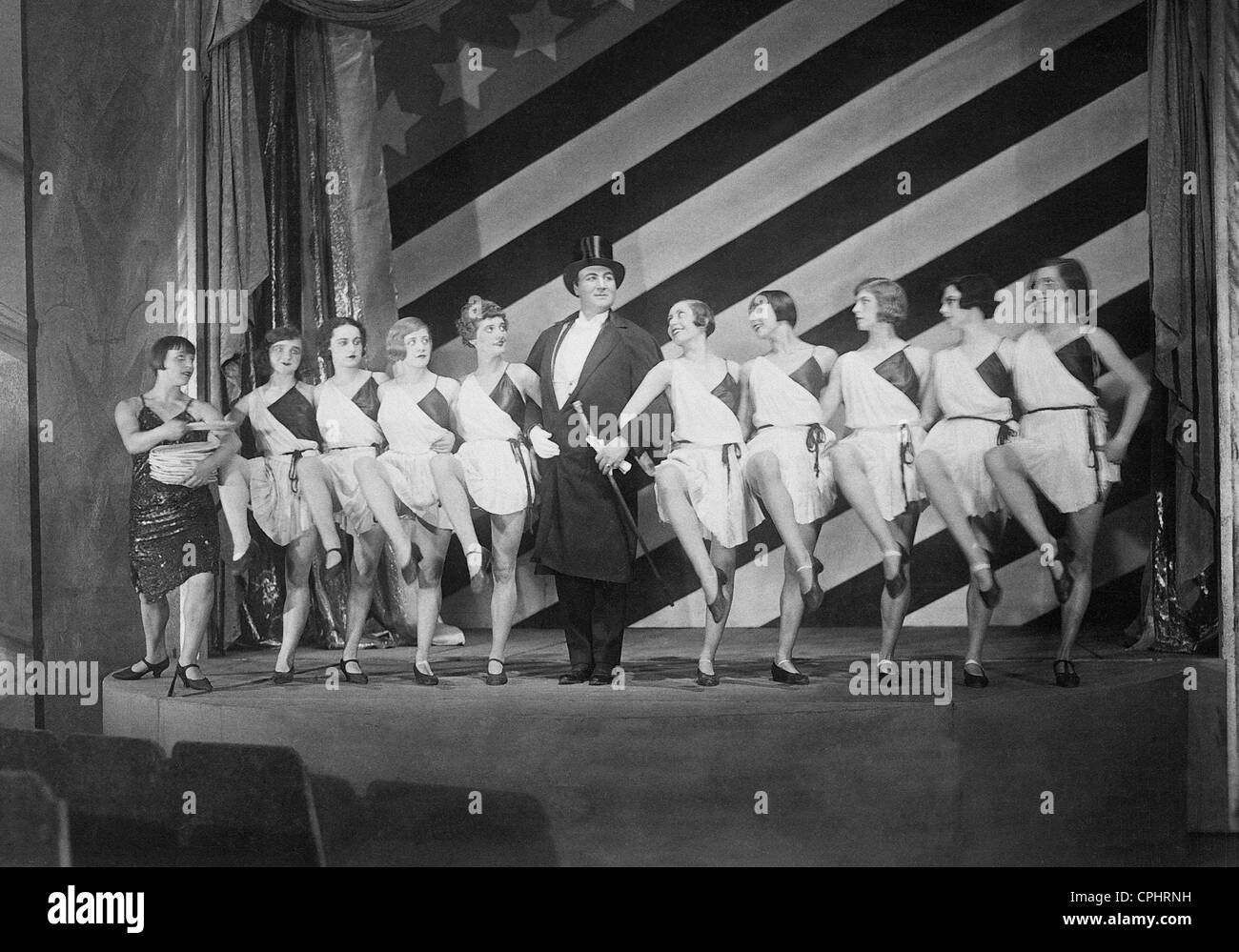 Rehearsal for 'Neues vom Tage' by Paul Hindemith, 1929 Stock Photo