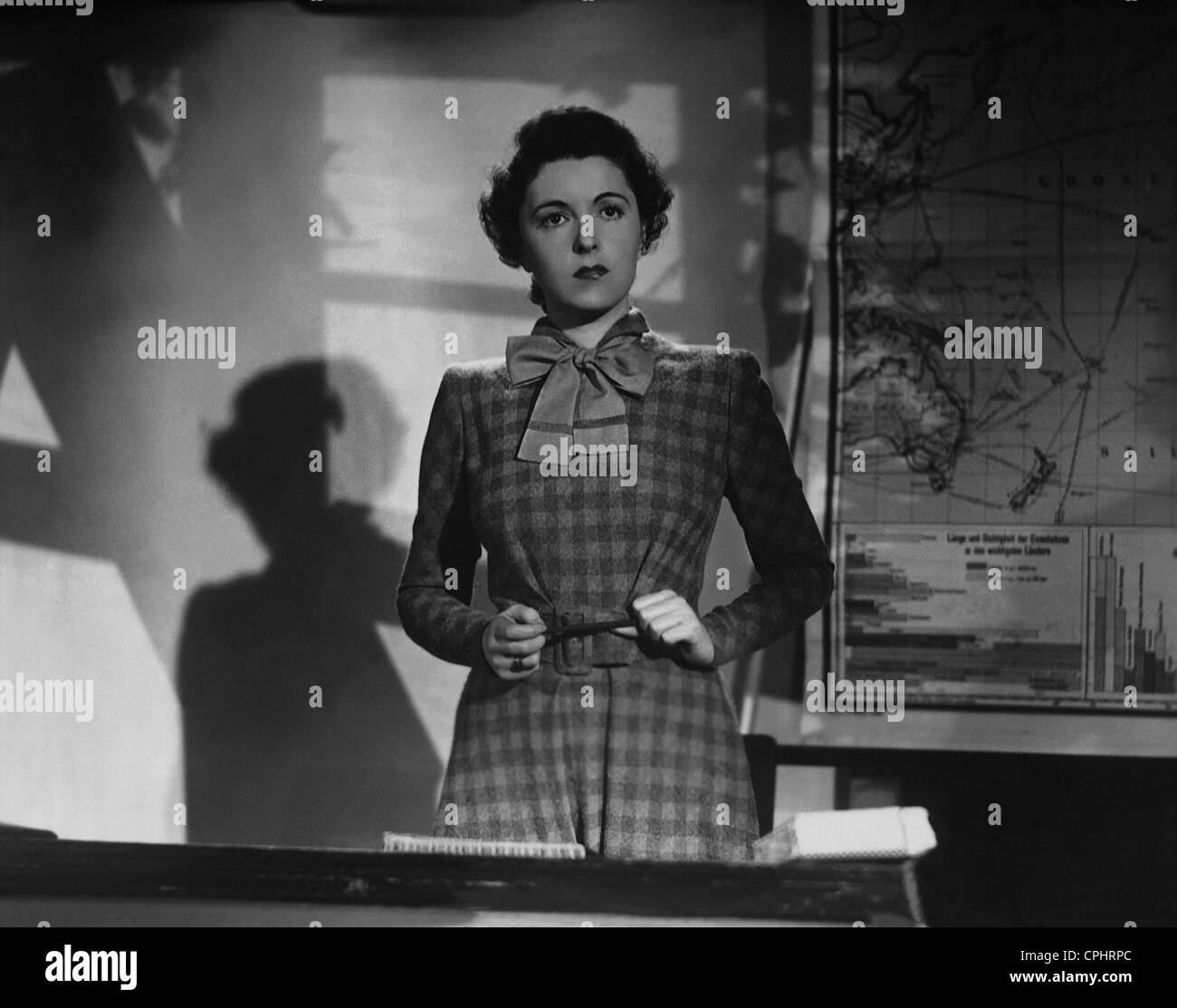 Jenny Jugo in 'Unser Fraeulein Doktor', 1940 Stock Photo
