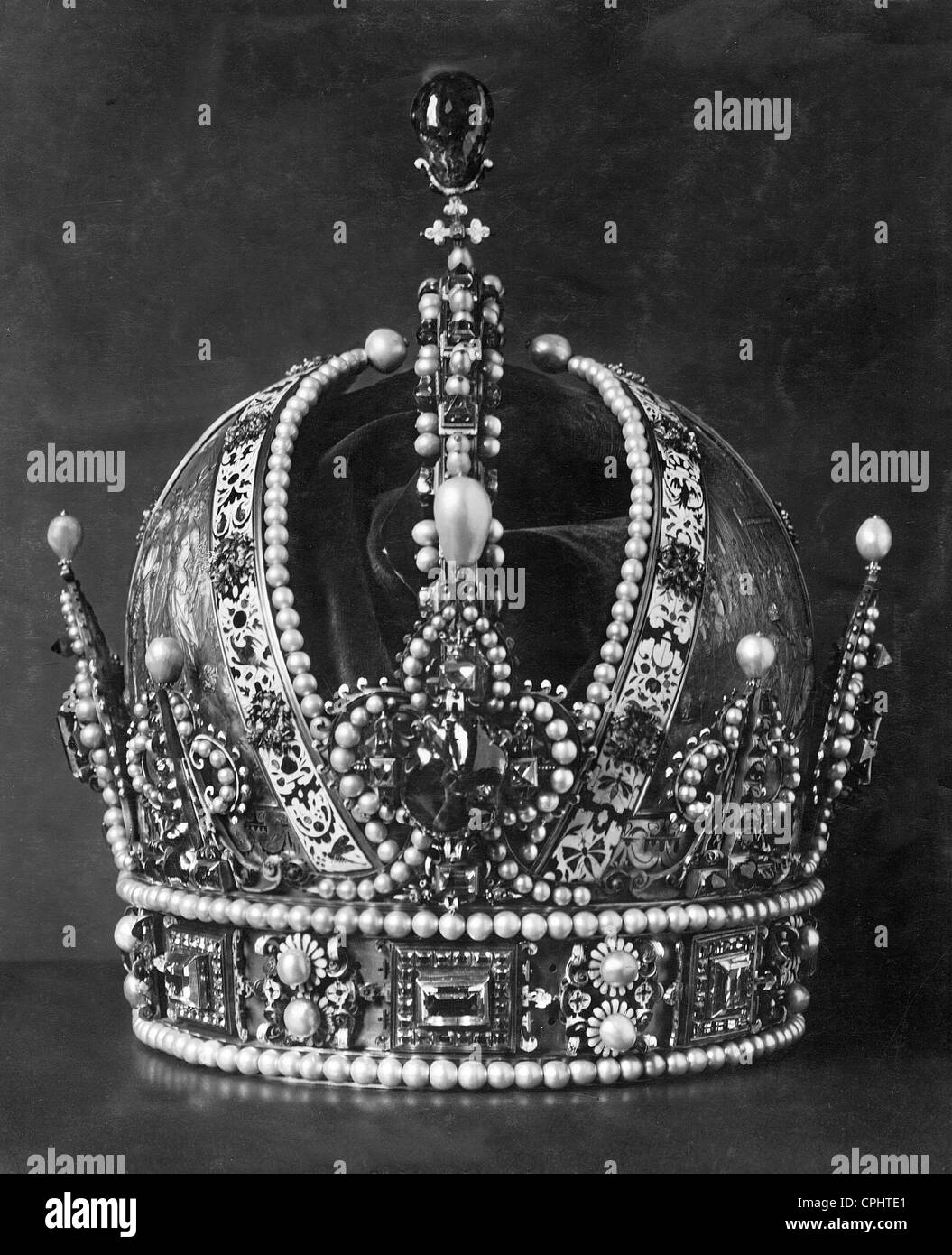 Austrian imperial crown Stock Photo