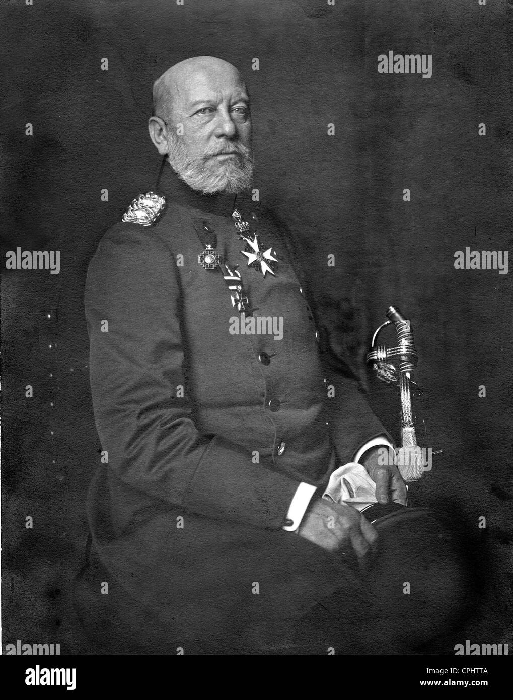 Count August zu Eulenburg, 1913 Stock Photo