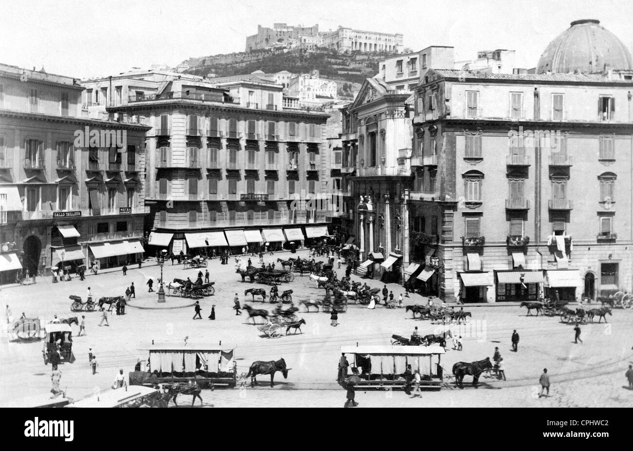 Historic Naples Stock Photo