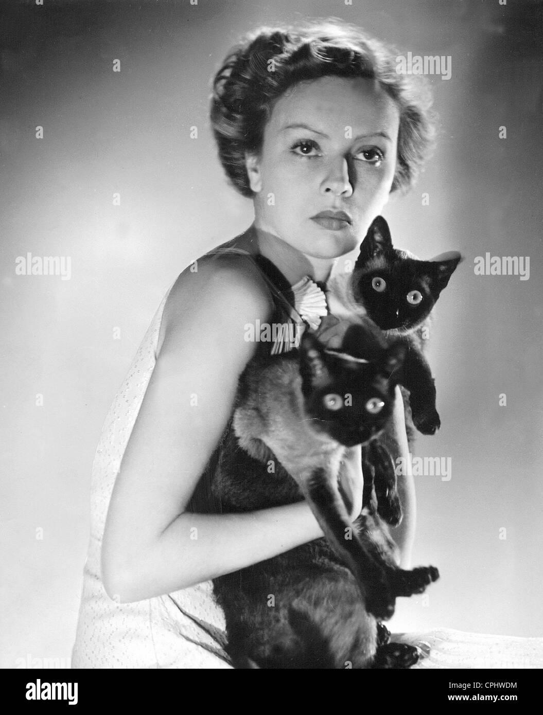 Gina Falkenberg, 1937 Stock Photo