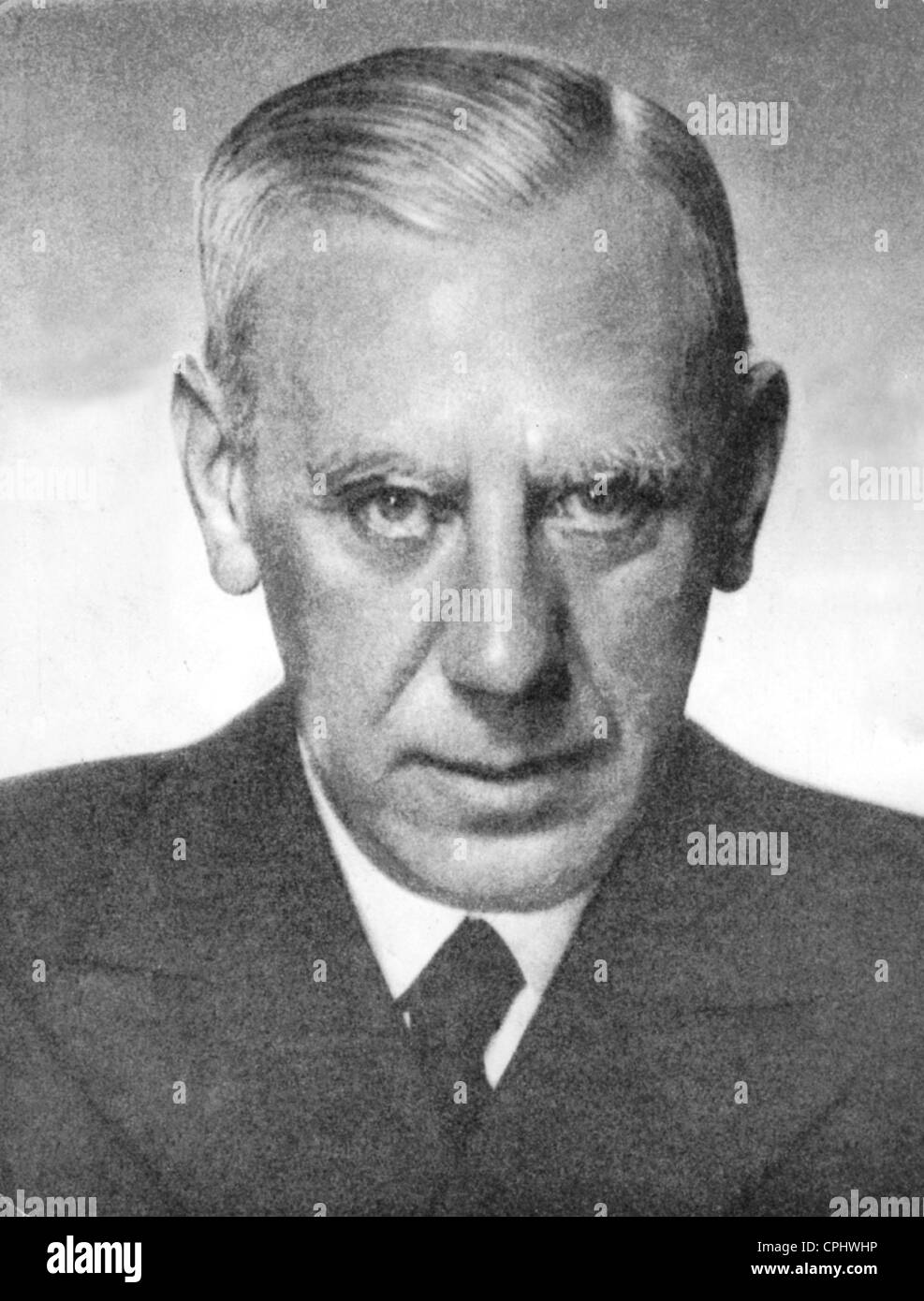 Admiral Wilhelm Canaris Stock Photo