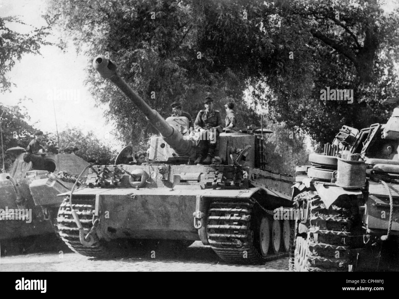 German tanks on the Eastern Front, 1943 Stock Photo - Alamy