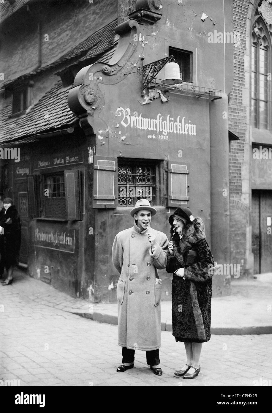 Mady Christians and Ernst Deutsch, 1930 Stock Photo