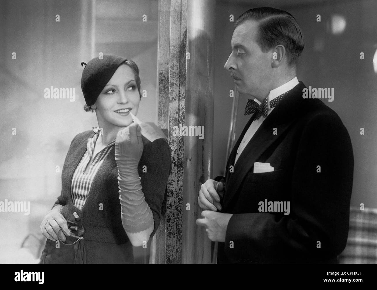 Kathe von Nagy and Fritz Odemar in 'To be once a grand lady', 1934 Stock Photo