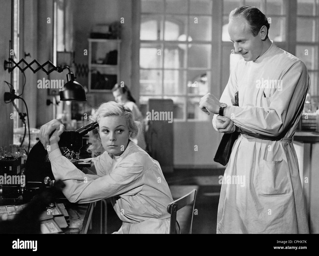 Charlotte Thiele and Hans Nielsen in 'Ich klage an', 1941 Stock Photo