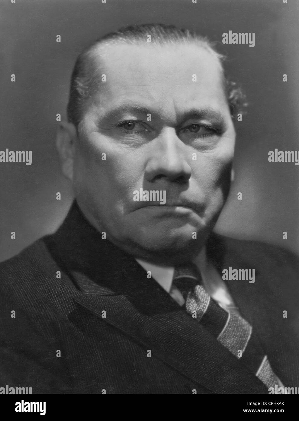 Paul Wegener in 'Inge und die Millionen', 1933 Stock Photo
