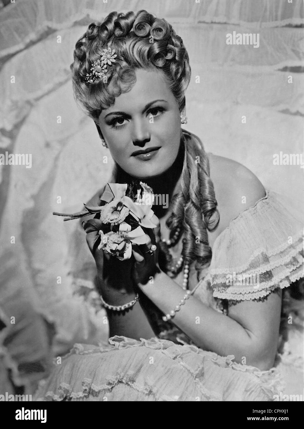 Maria Holst in 'Operetta', 1940 Stock Photo