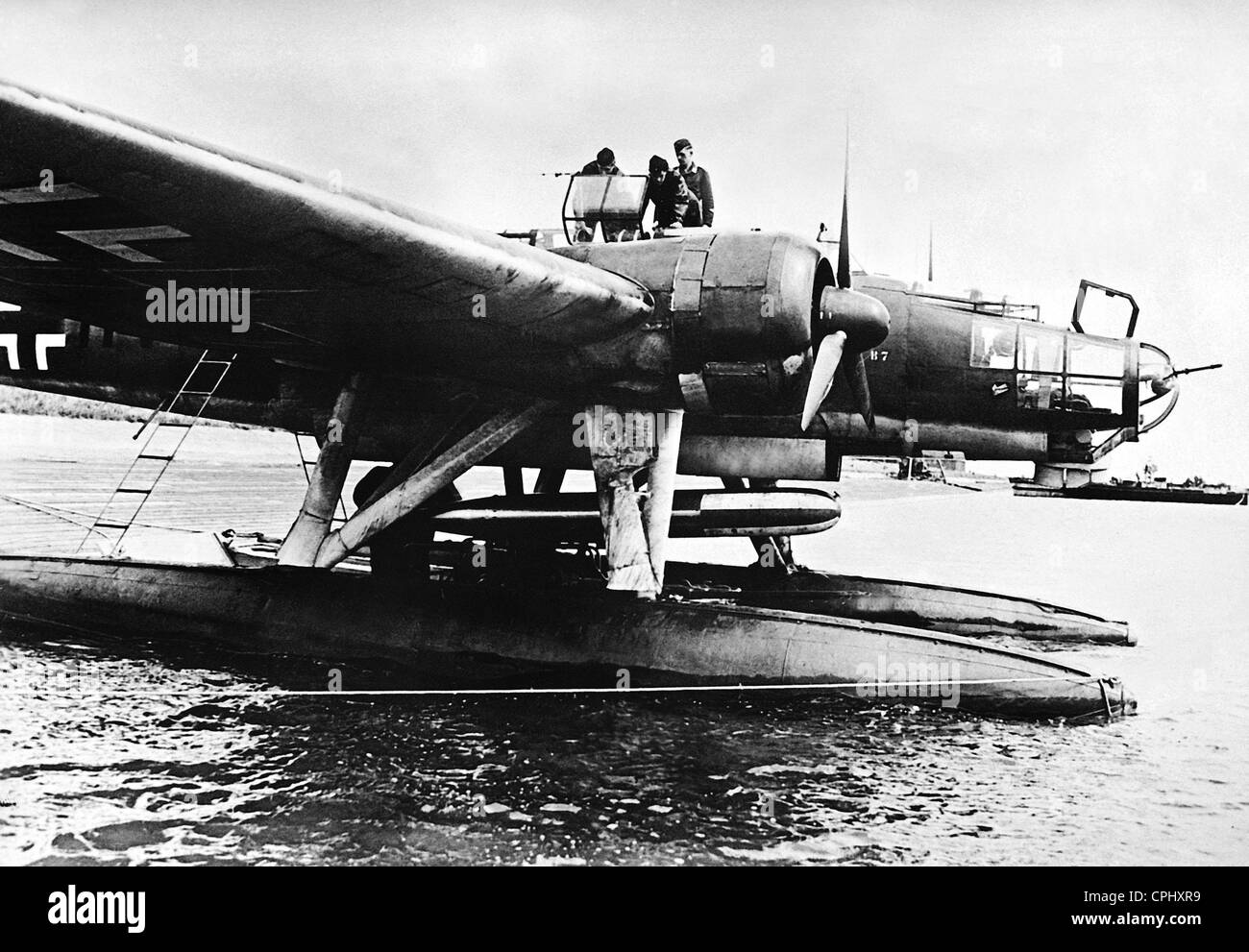 German seaplane Heinkel He 115, 1941 Stock Photo - Alamy