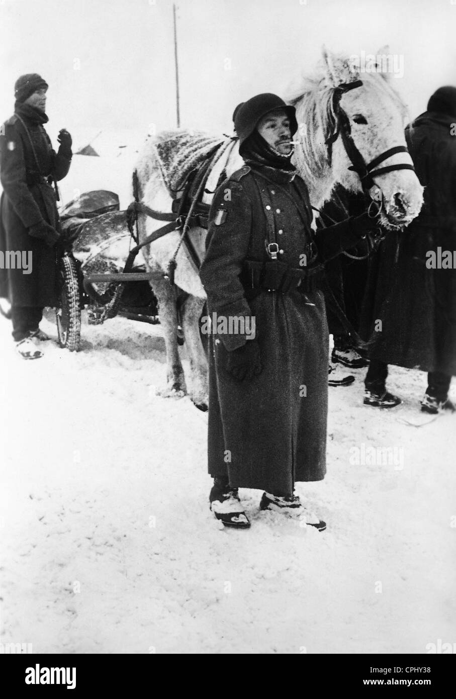 French volunteers on the Eastern Front, 1941 Stock Photo - Alamy