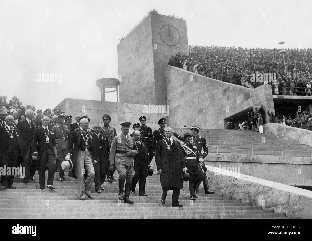 Opening of the Olympic Games in Berlin, 1936 Stock Photo