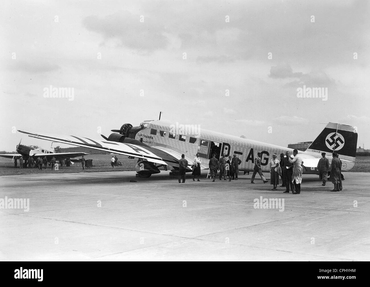 Junkers Ju 52, 1938 Stock Photo