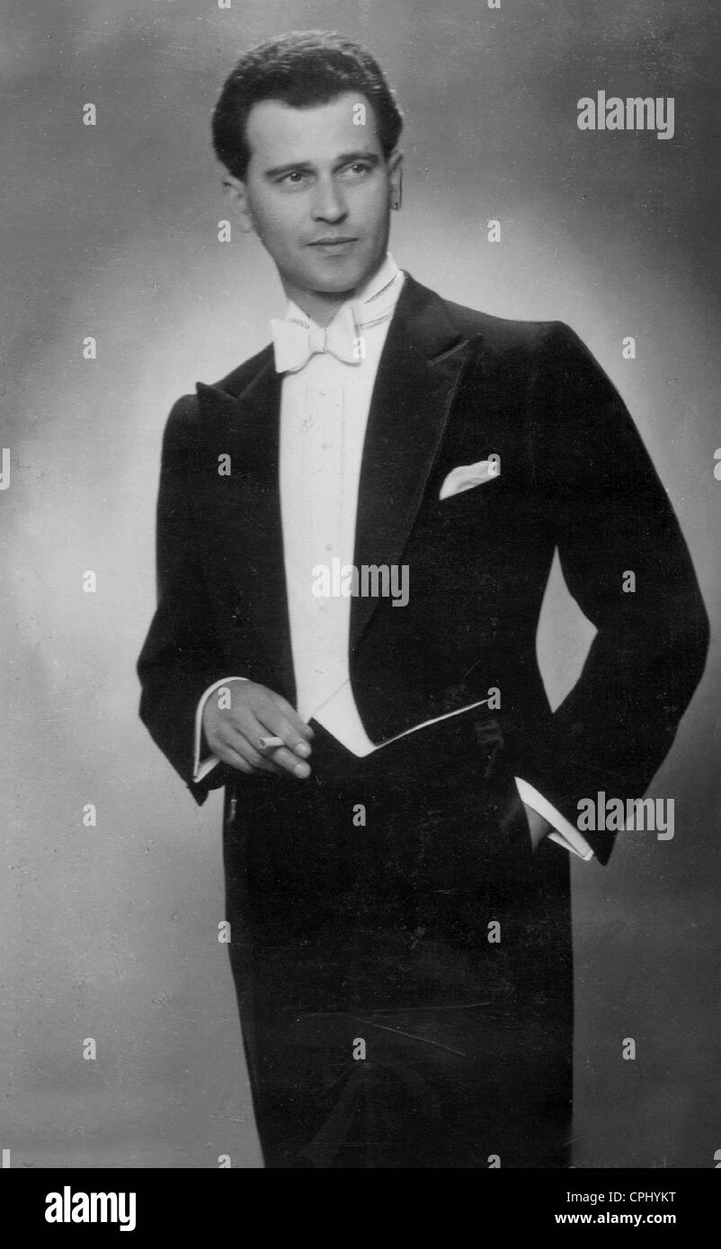 Eduard Strauss, 1935 Stock Photo