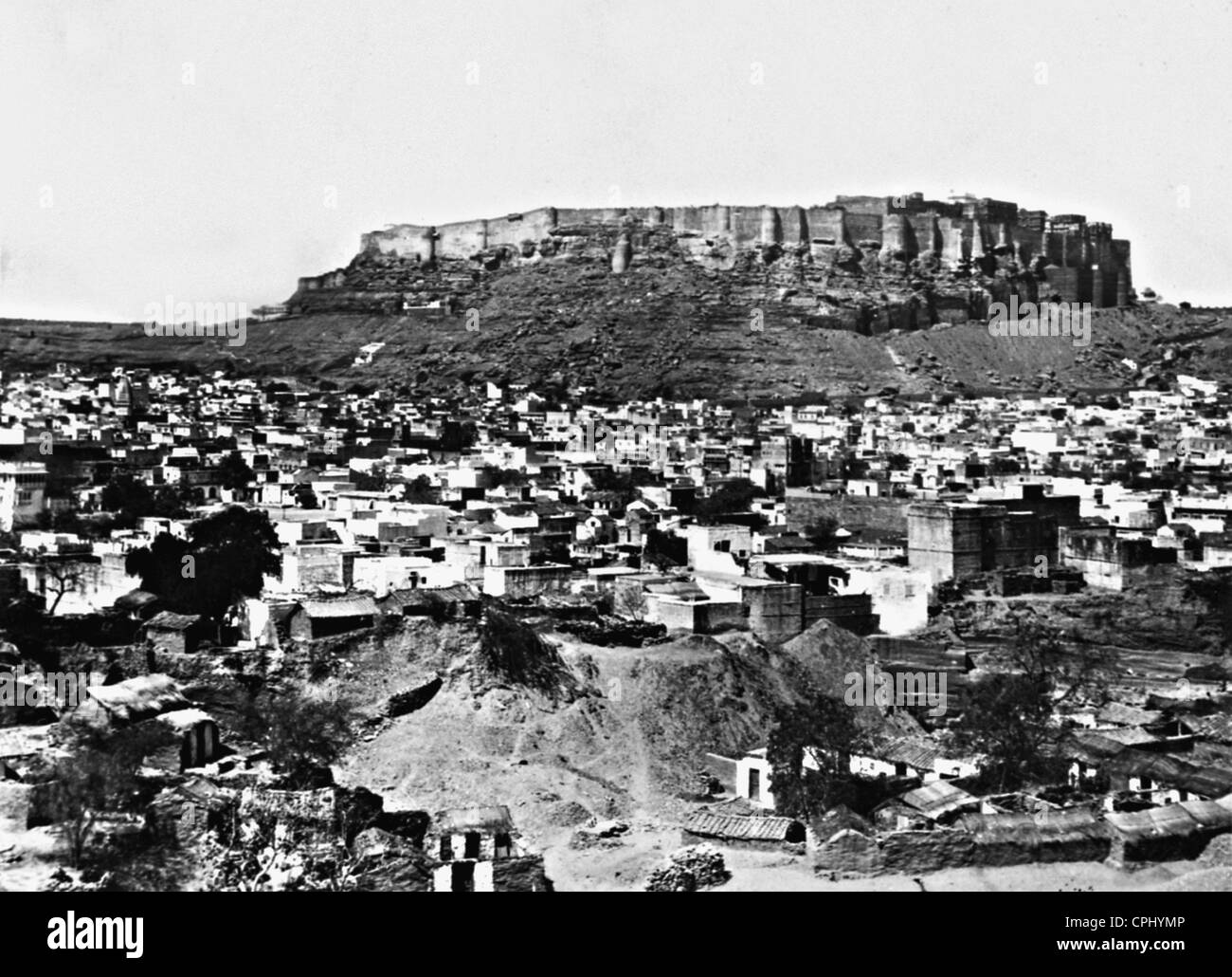 The Mehrangarh Fort in Jodhpur Stock Photo Alamy