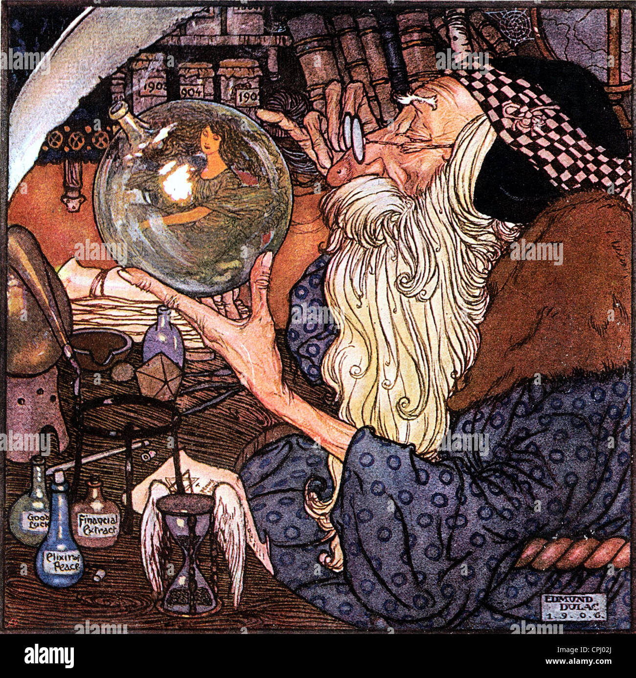 'The Alchemist', 1906 Stock Photo