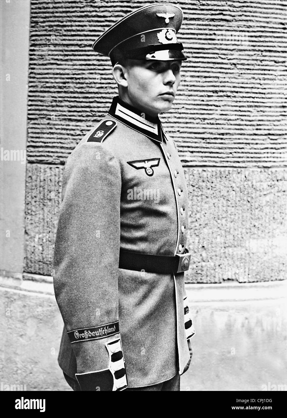 Soldier of the regiment 'Greater Germany', 1939 Stock Photo