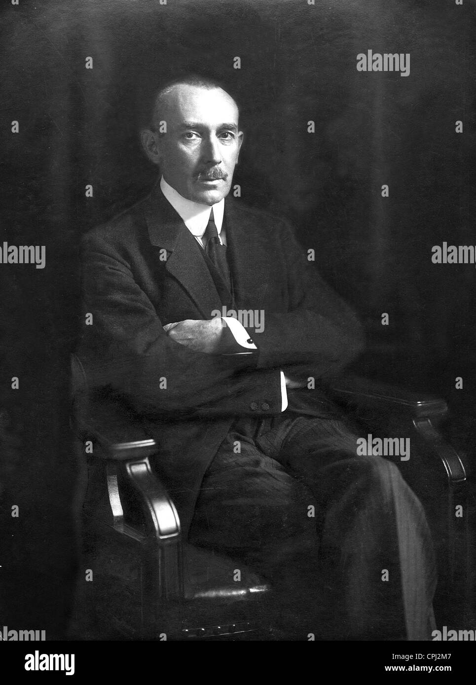 Karl Helfferich, 1918 Stock Photo