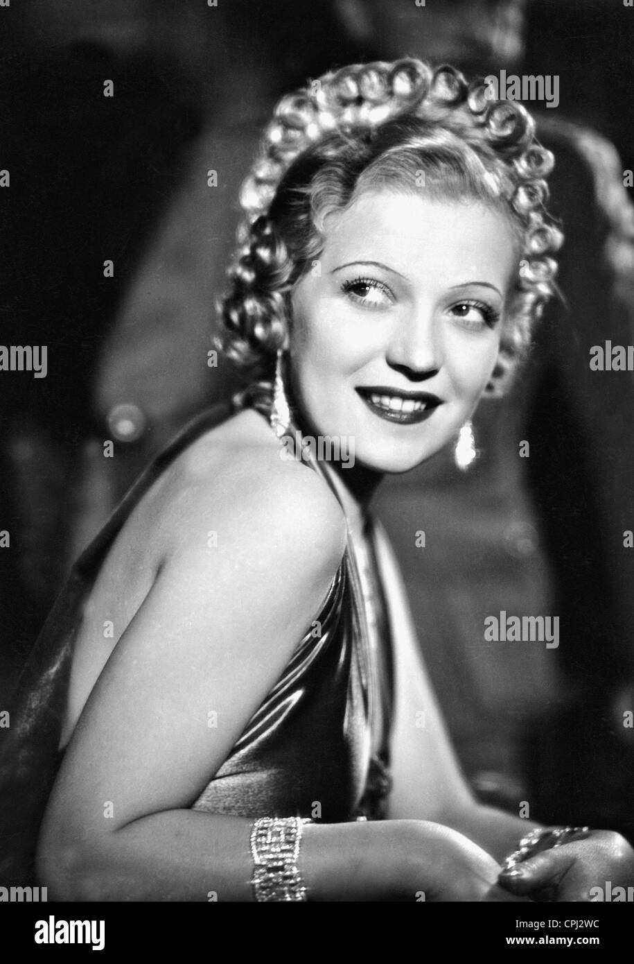Martha Eggerth, 1936 Stock Photo