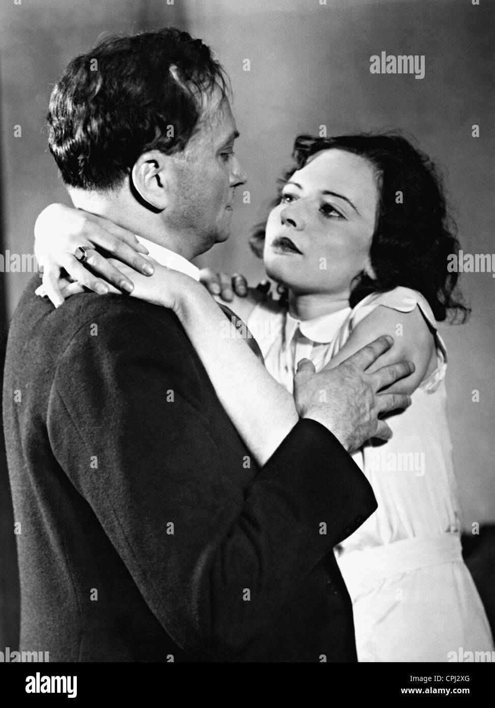 Theodor Loos and Gina Falckenberg, 1930 Stock Photo