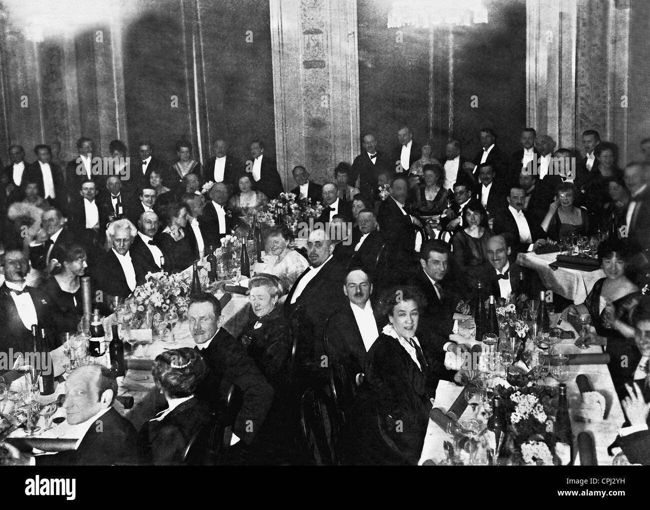 Corinth celebration of the Berlin Secession, 1918 Stock Photo