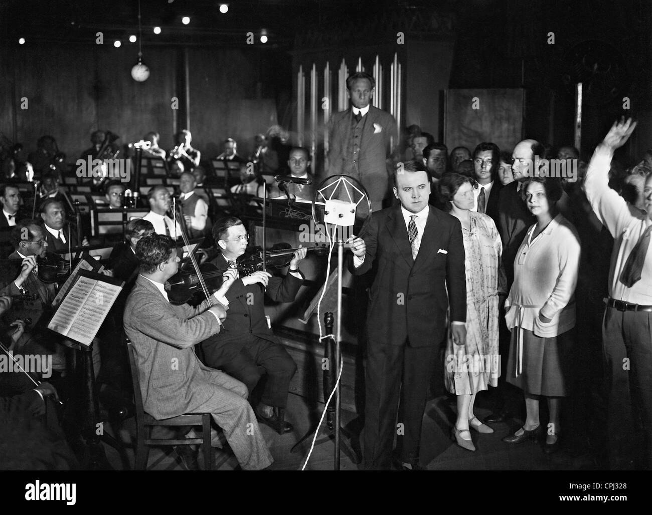 Alfred Braun in 'Funkzauber', 1927 Stock Photo