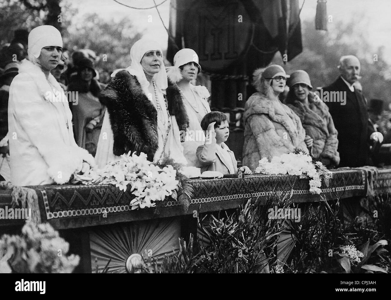 King Michael I of Romania on the VIP stand Stock Photo Alamy