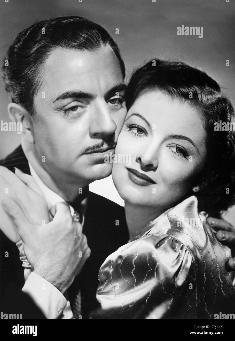 William Powell And Myrna Loy In Double Wedding 1937 Stock Photo