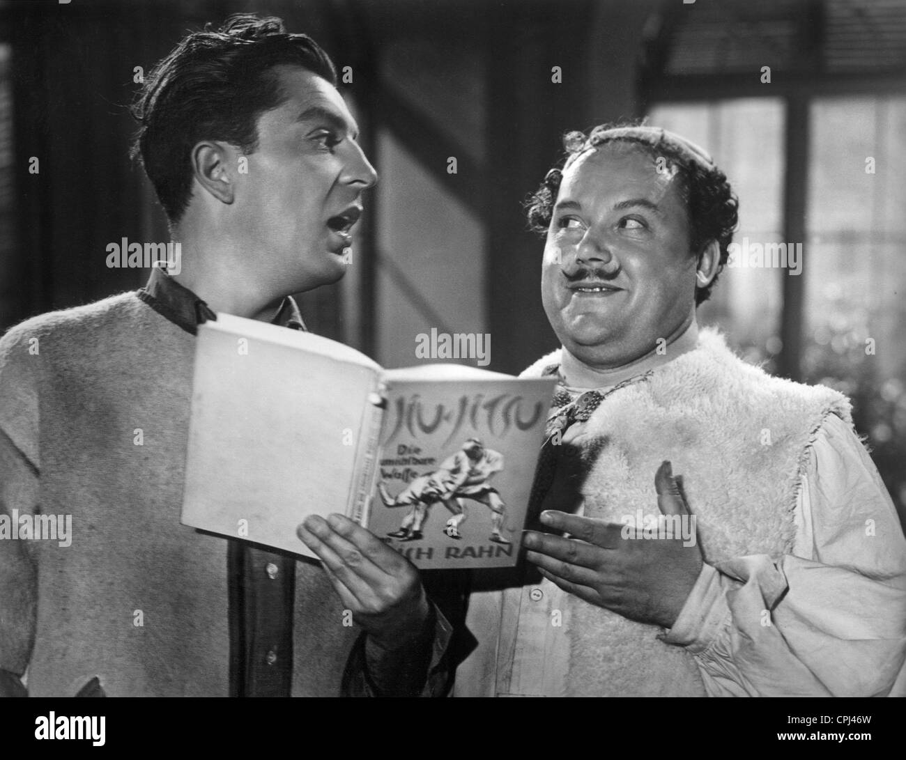 Viktor de Kowa and Will Dohm in 'Die Sache mit Styx', 1942 Stock Photo