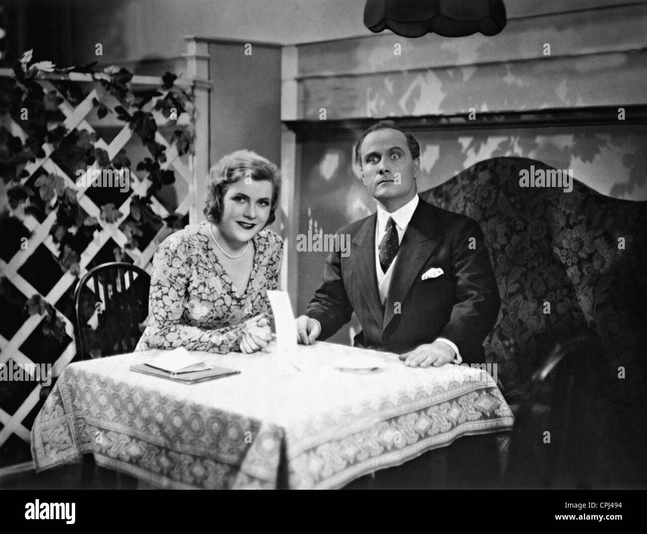 Renate Mueller and Hermann Thimig in 'Private Secretary', 1931 Stock Photo