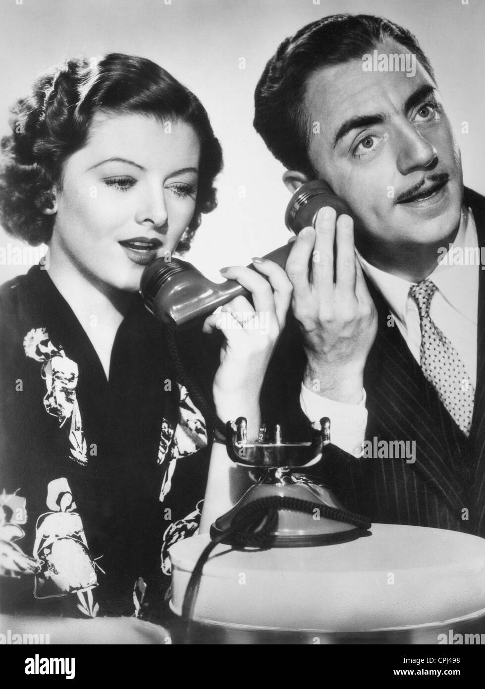 William Powell And Myrna Loy Double Wedding Stock Photos William