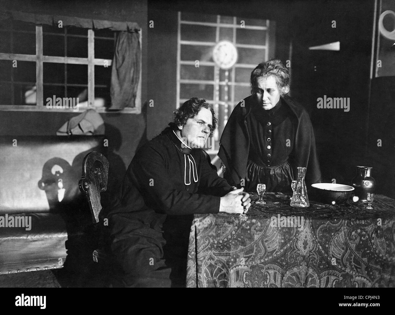 Eduard von Winterstein and else Bassermann in 'The Devil's Disciple', 1922 Stock Photo