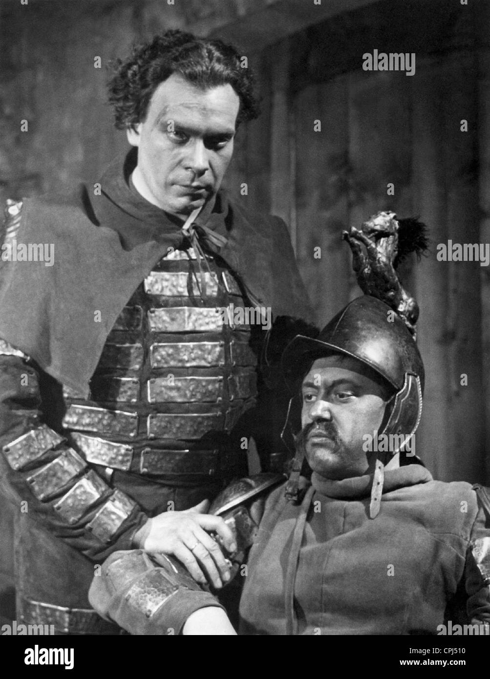Ewald Balser and Paul Dahlke in 'Coriolan', 1937 Stock Photo