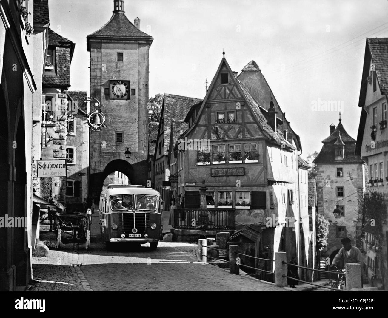 A film scene from 'Scheidungsreise', 1938 Stock Photo