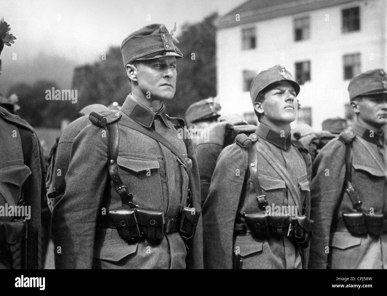 Paul Richter in 'Three Imperial Light Infantrymen', 1930 Stock Photo