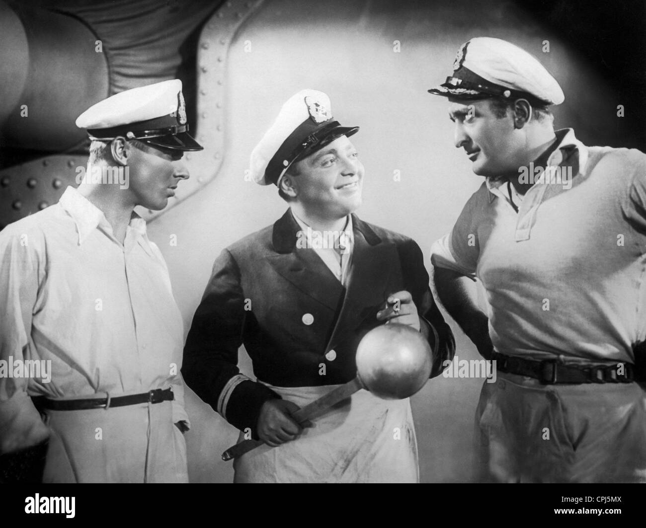 Heinz Ruehmann, Peter Lorre and Hans Albers in 'Bombs over Monte Carlo ...