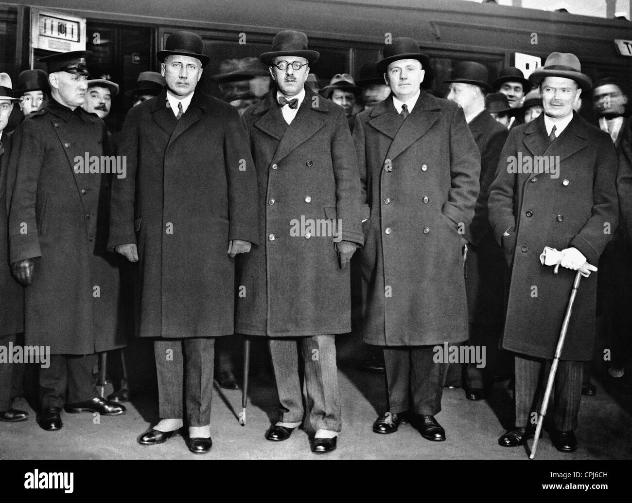 Four Powers Conference in London, 1932 Stock Photo