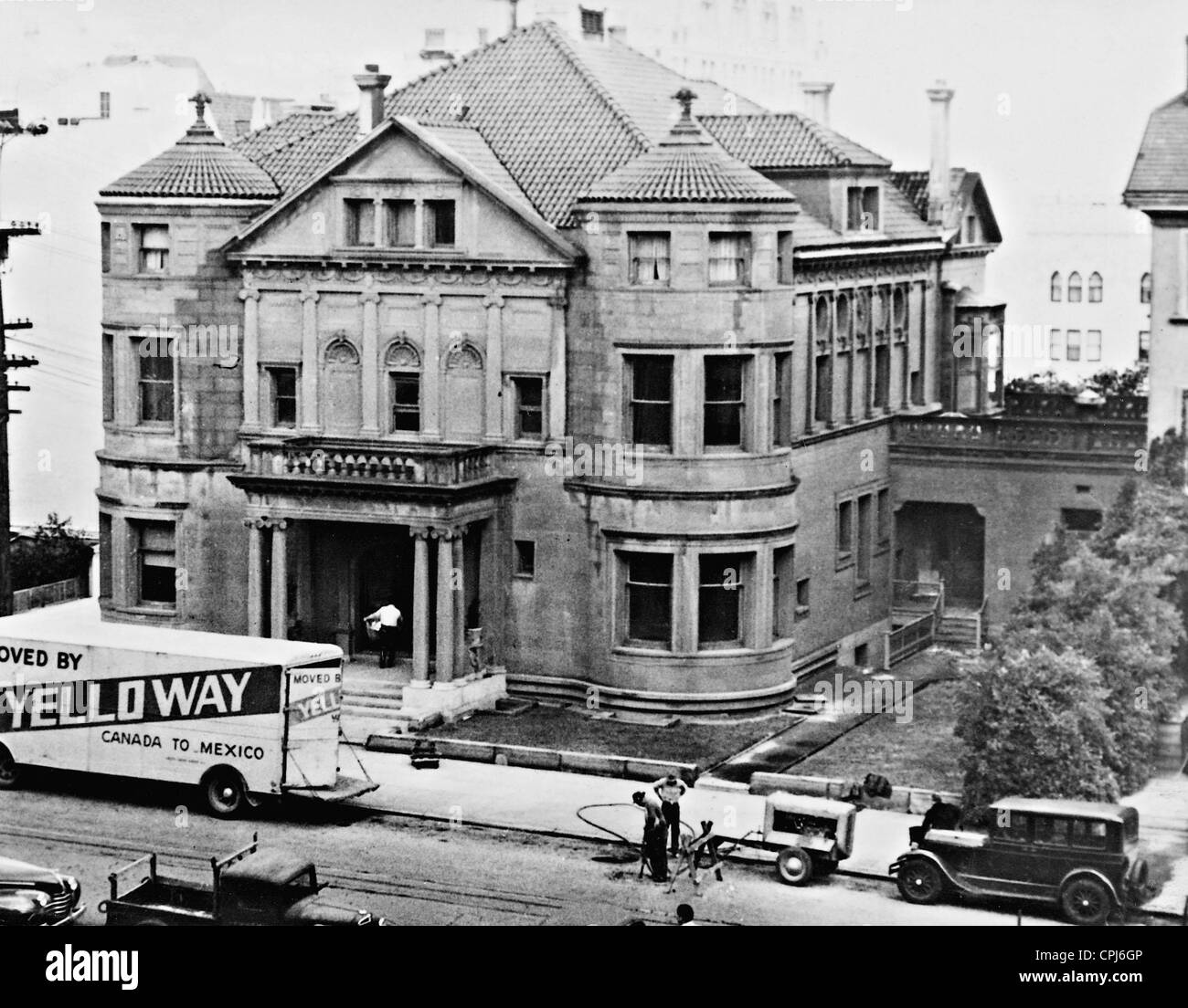 German Consulate in San Francisco, 1941 Stock Photo