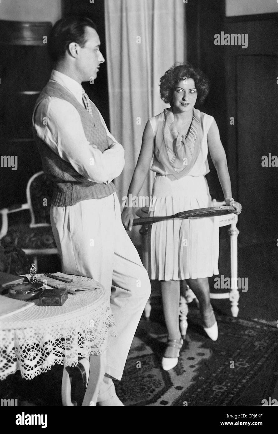 Egon von Jordan and Hilde Hildebrand in 'Du wirst mich heiraten', 1929