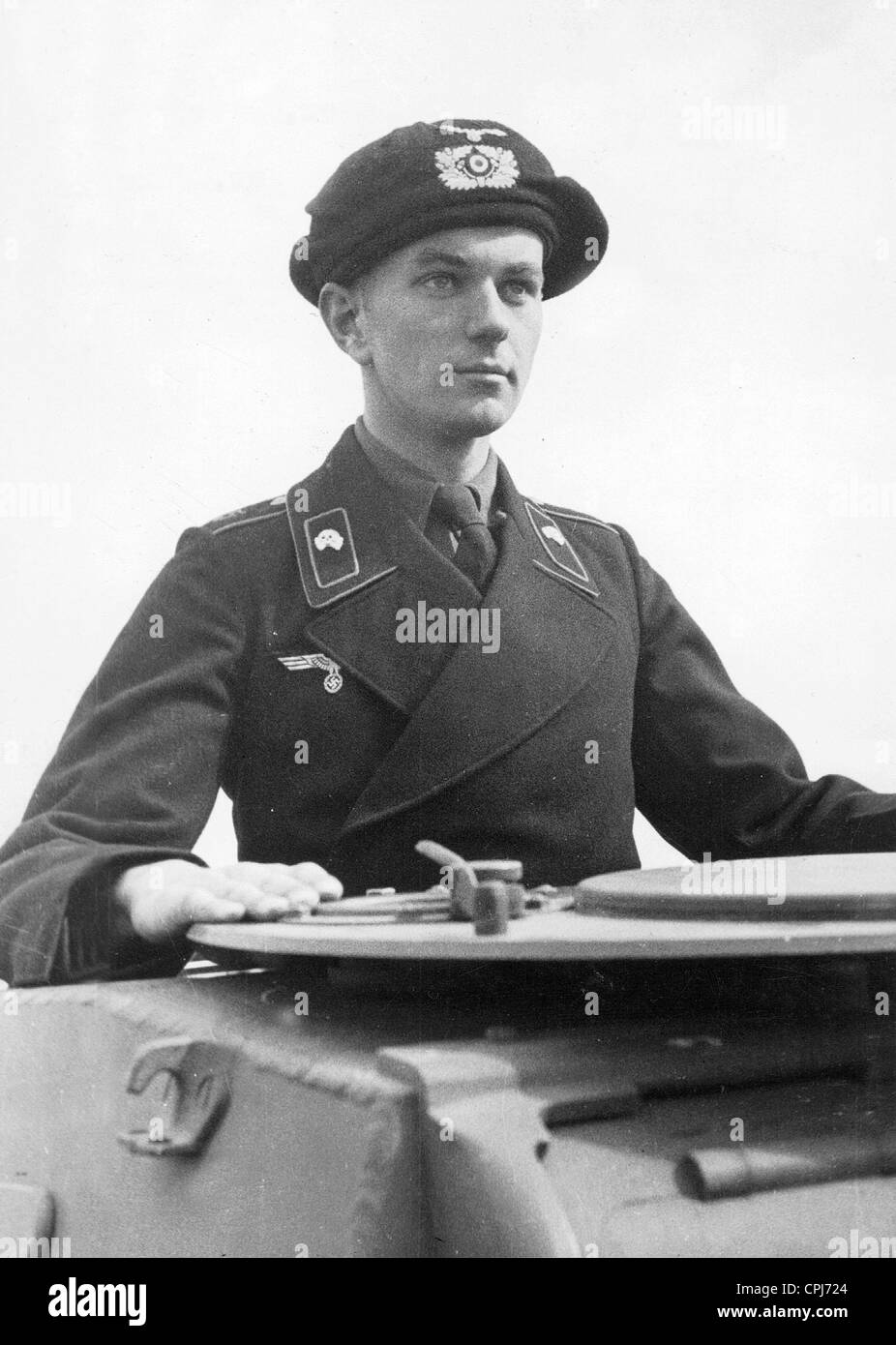 Commander of a tank, 1938 Stock Photo