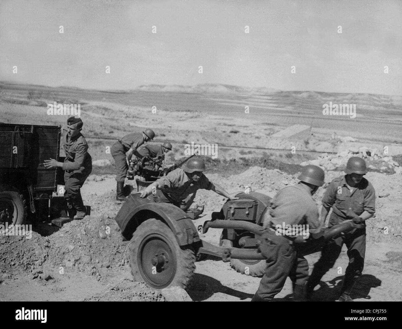 The German Condor Legion during the Spanish Civil War, 1936-39 Stock Photo