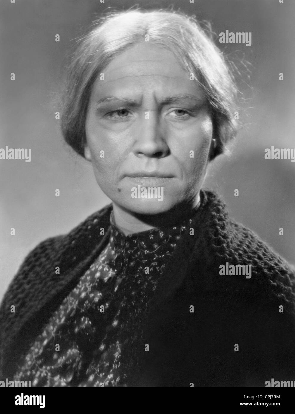 Maria Koppenhoefer in 'Wetterleuchten um Barbara', 1941 Stock Photo