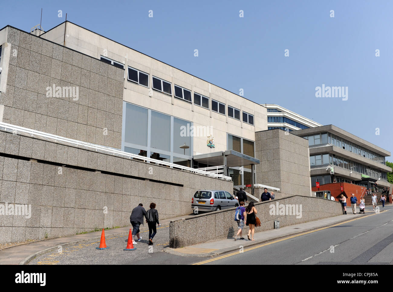 Brighton Magistrates (crown) Law Courts in Edward Street Brighton East Sussex UK Stock Photo Alamy