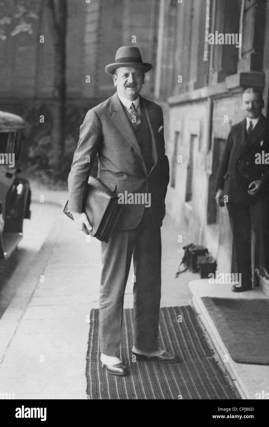 Pierre Etienne Flandin, 1931 Stock Photo Alamy