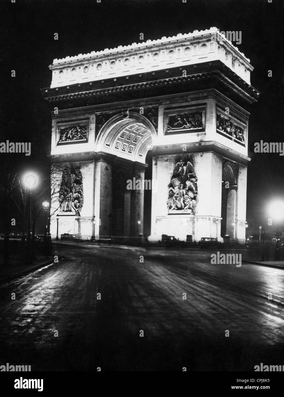 Arc de triomphe arc de triomphe Black and White Stock Photos & Images ...